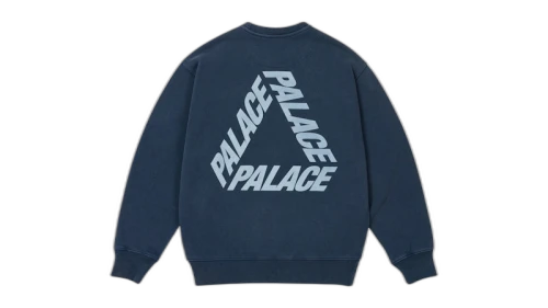 Palace Pigment P3 Crew Navy