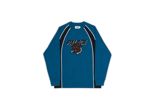 Palace Pipe Longsleeve Top Ink/Black