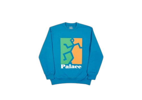 Palace P(iss) Head Crew Blue