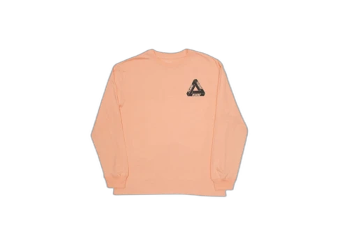 Palace Placae L/S T-Shirt Shrimp