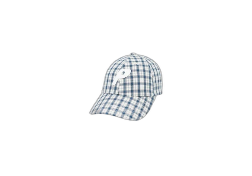 Palace Plaid P 6-Panel White