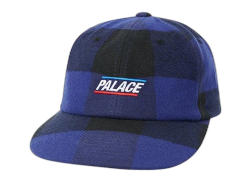 Palace Plaid Pal Hat Blue