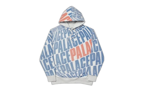 Palace Planet Palace Hood Grey Marl