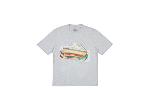 Palace Plow Mans T-Shirt Grey Marl