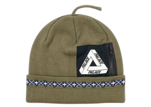 Palace Pocket Beanie Olive