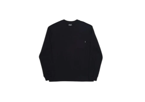 Palace Pocket L/S T-Shirt Black
