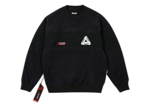 Palace Polartec 200 Crew Black