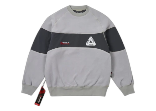 Palace Polartec 200 Crew Grey