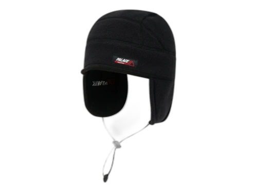 Palace Polartec Earflap Tech Beanie Black