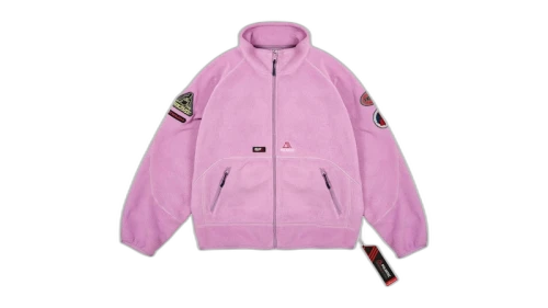 Palace Polartec Full Zip Funnel Lilac