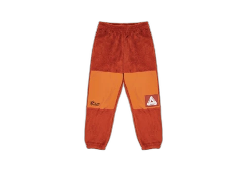 Palace Polartec High-Loft Teddy Fleece Joggers Pumpkin