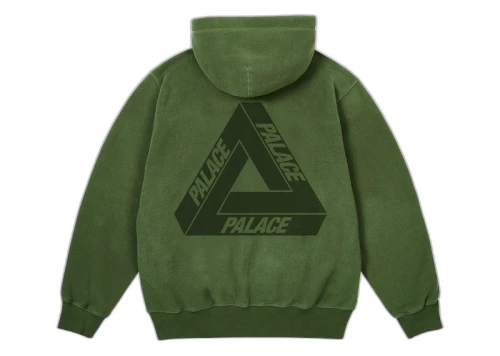 Palace Polartec Lazer Zip Hood The Deep Green