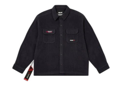 Palace Polartec Overshirt Black