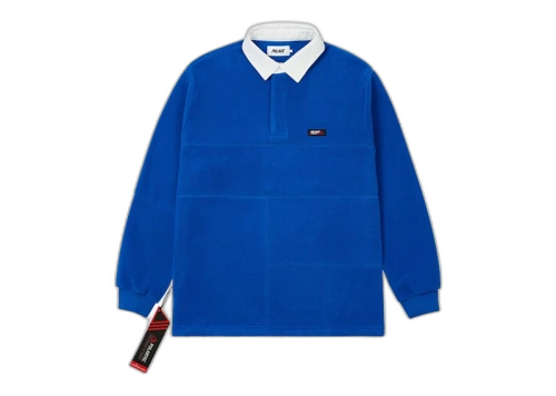Palace Polartec Patch Up Rugby Active Blue