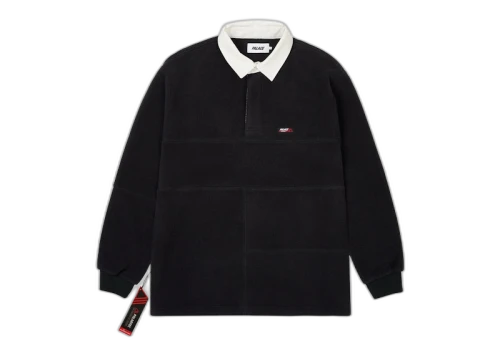 Palace Polartec Patch Up Rugby Black