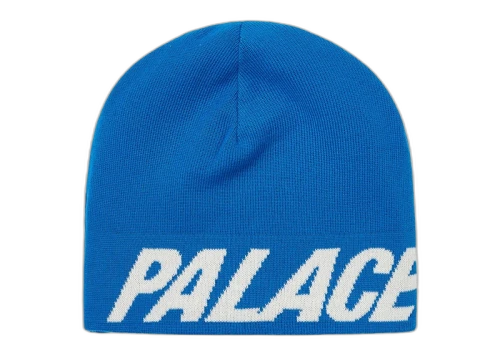 Palace Polartec Reverso Nein Cuff Beanie Blue