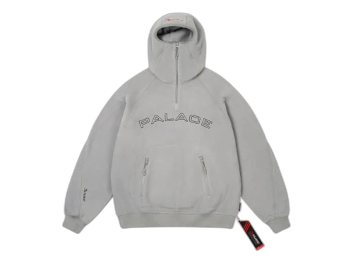 Palace Polartec Shadow Hood Grey