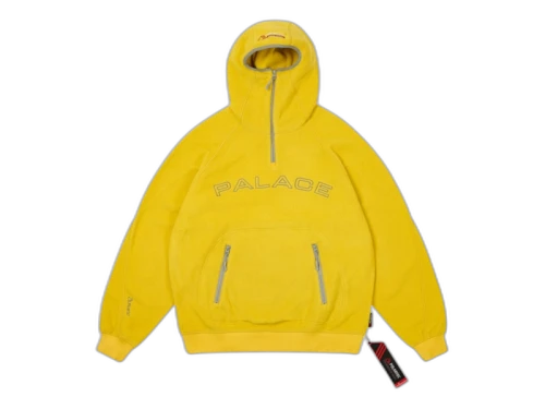 Palace Polartec Shadow Hood Nectar Yellow