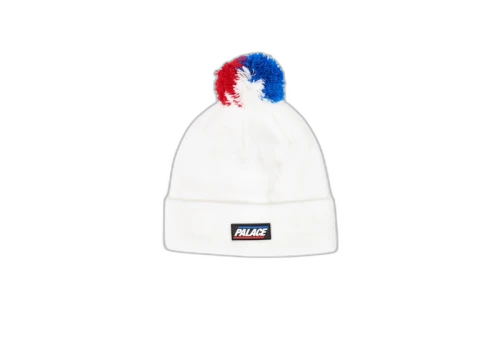 Palace Poppin Bobbles Beanie White