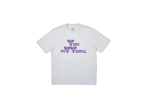 Palace Power T-Shirt Grey Marl