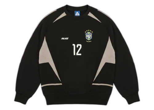 Palace Pro Team 02 Crew Black