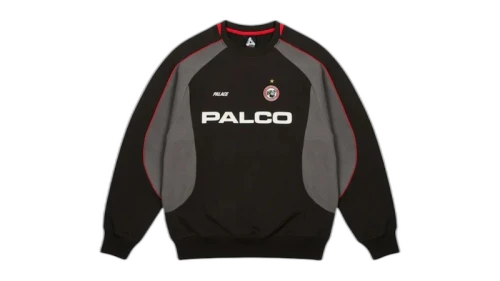 Palace Pro Team Palco Crew Black