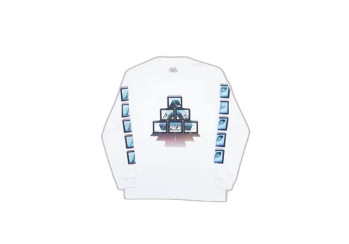 Palace PTV Longsleeve White