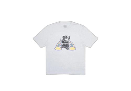 Palace Puck U Sir T-Shirt Grey Marl