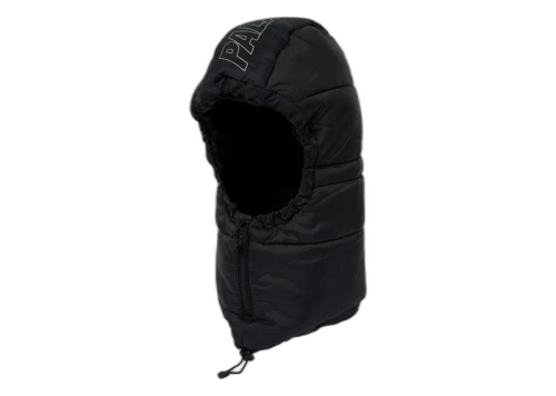 Palace Puffa Balaclava Hood Black
