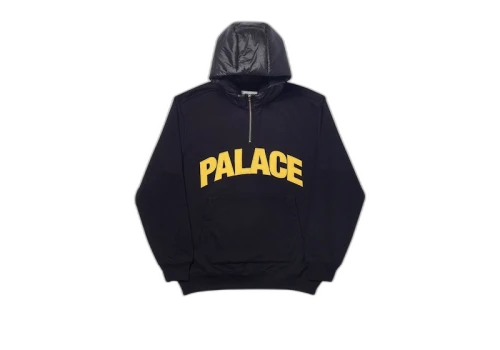 Palace Puffer Hood Black