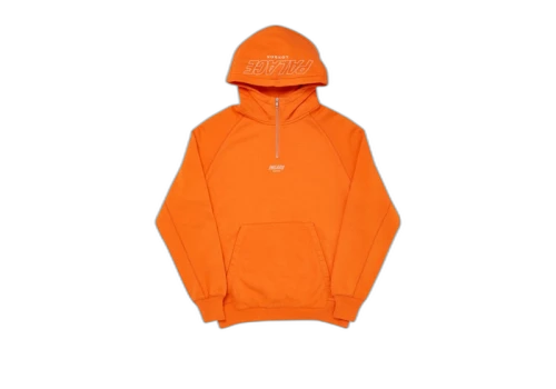 Palace Q-Zip Hood Orange