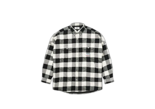 Palace Quilt Mit Plaid Shirt White
