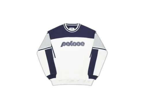 Palace Quilter Crew White