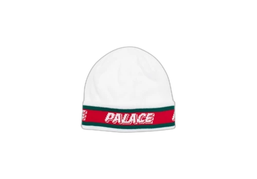 Palace R-Stripe Beanie White