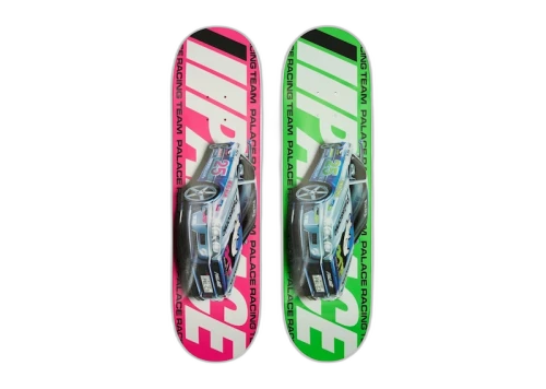 Palace Racey Skateboard Deck Set Multicolor