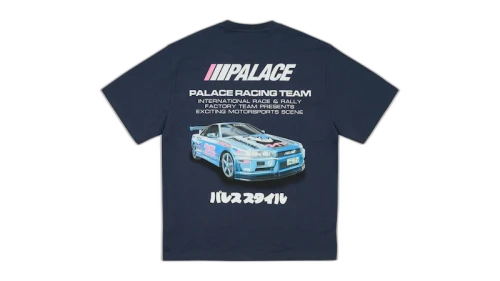 Palace Racey T-Shirt Navy