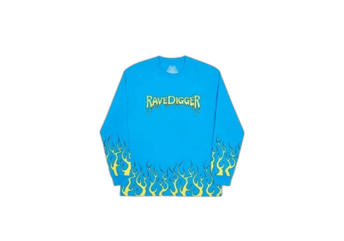 Palace Ravedigger Longsleeve Blue