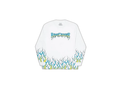 Palace Ravedigger Longsleeve White