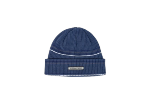 Palace Razor Stripe Beanie Navy