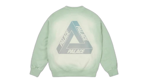 Palace Reacto Tri-Ferg Crew Green