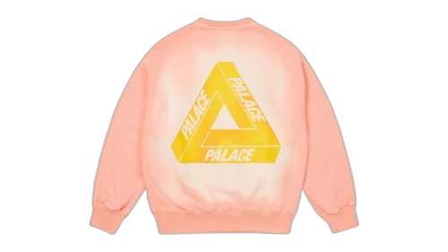 Palace Reacto Tri-Ferg Crew Orange