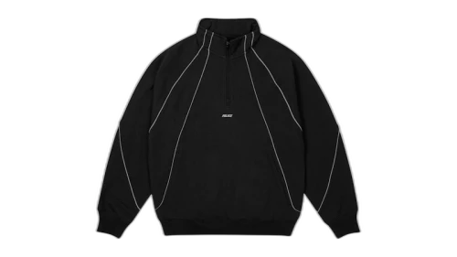 Palace Reflecto 1/4 Zip Black