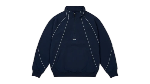 Palace Reflecto 1/4 Zip Navy