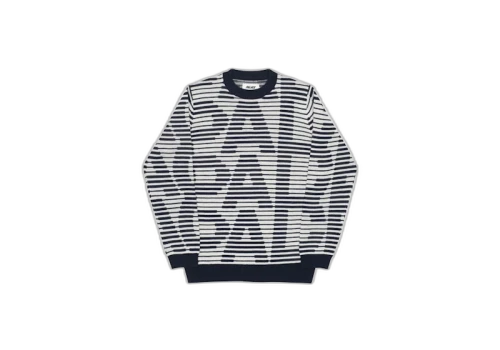 Palace Rep Knit Black/White