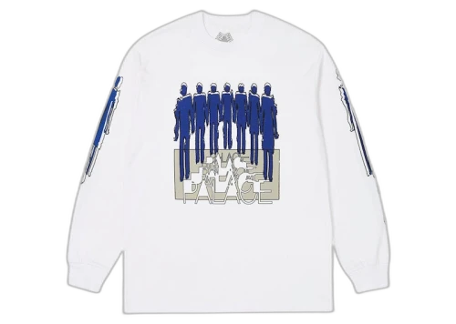 Palace Repeater Longsleeve White