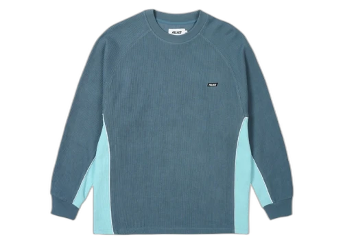 Palace Rib Jersey Longsleeve Faint Blue