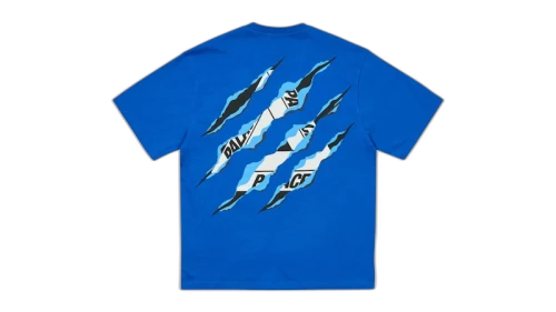 Palace Ripped Tri T-Shirt Blue Berry