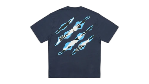Palace Ripped Tri T-Shirt Navy