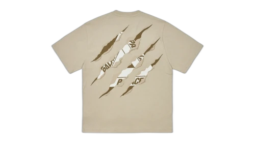 Palace Ripped Tri T-Shirt Stoney Grey