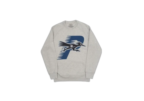 Palace Roadrunner Crew Gray